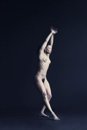 the butoh dancer artistic nude photo by artist mb photography