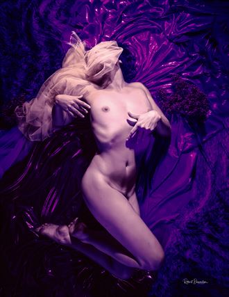 the color of purple artistic nude photo by photographer robert domondon