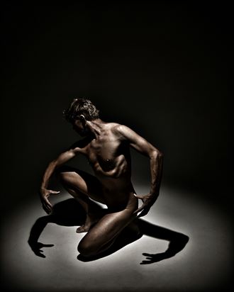 the crab artistic nude photo by model robert p