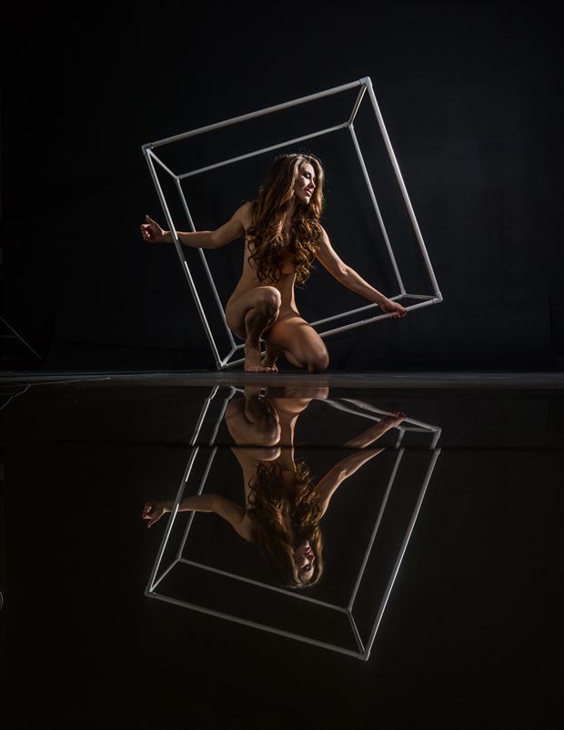 the cube artistic nude artwork by photographer mechasean