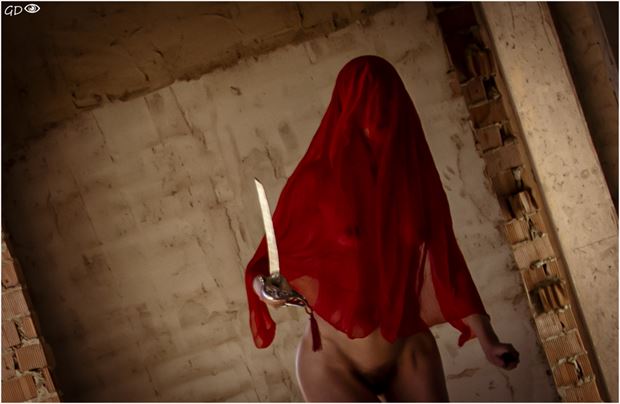 the devil in disguise artistic nude photo by photographer glyn davies spain