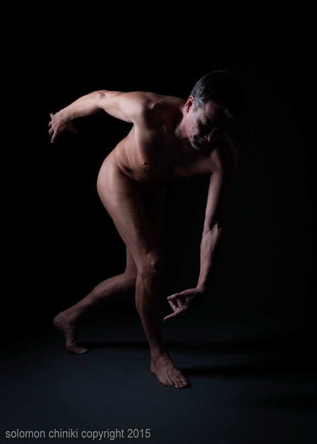 the discus thrower Artistic Nude Photo by Model skycladarts