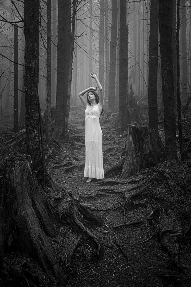 the forbidden forest nature photo by model morganagreen