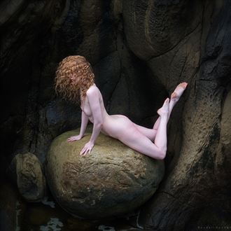 the golden egg artistic nude photo by photographer randall hobbet