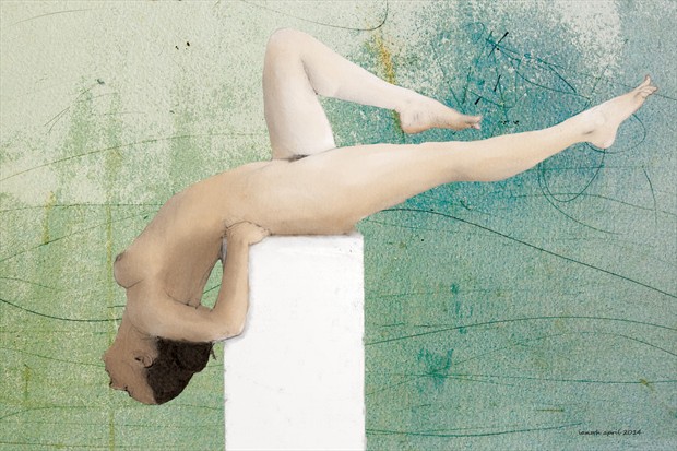 the gymnast Artistic Nude Artwork by Artist ianwh