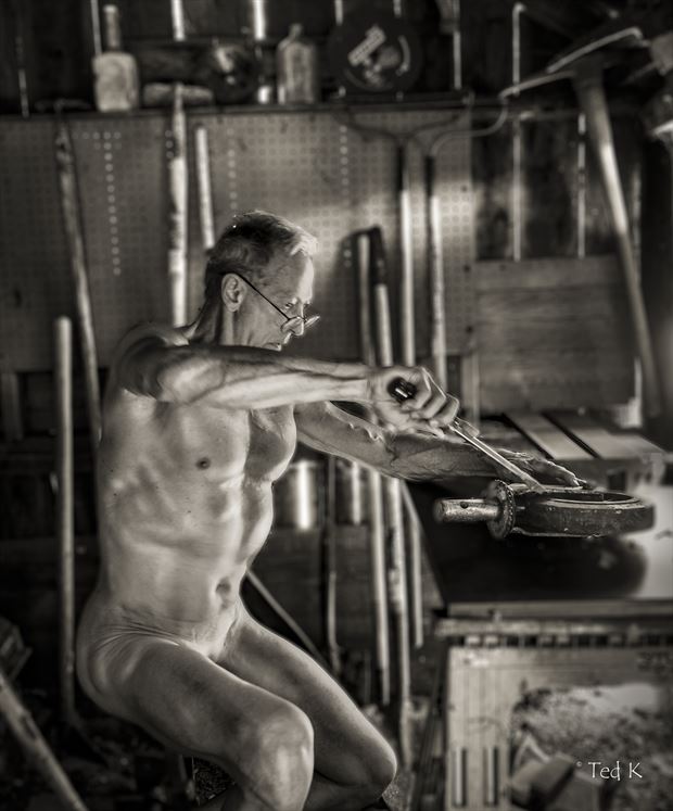 the handyman implied nude photo by artist artfitnessmodel