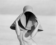 the hat artistic nude artwork by photographer christopher ryan