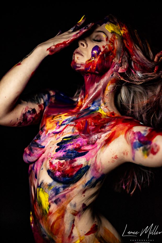 the human canvas artistic nude photo by photographer lance miller
