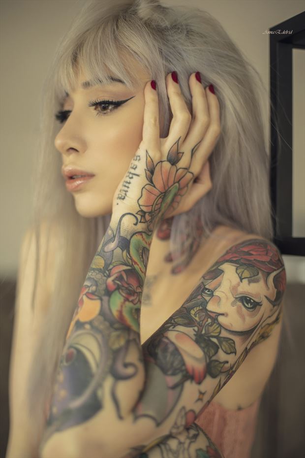 the inked portrait tattoos photo by photographer anna edelride