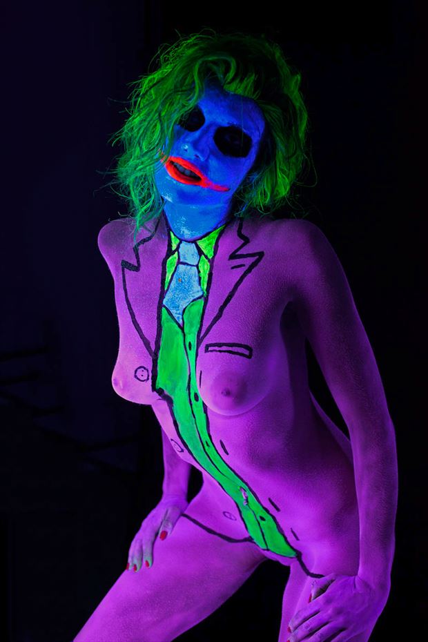 the joker artistic nude photo by photographer dorola visual artist