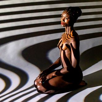 the light artistic nude photo by model sumayyah bakare