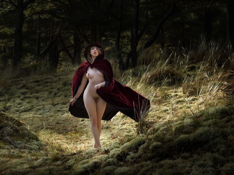 the lure of the fey artistic nude photo by photographer john mcnairn