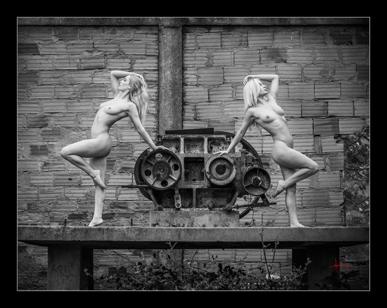 the machine shop girls artistic nude photo by photographer doug harding