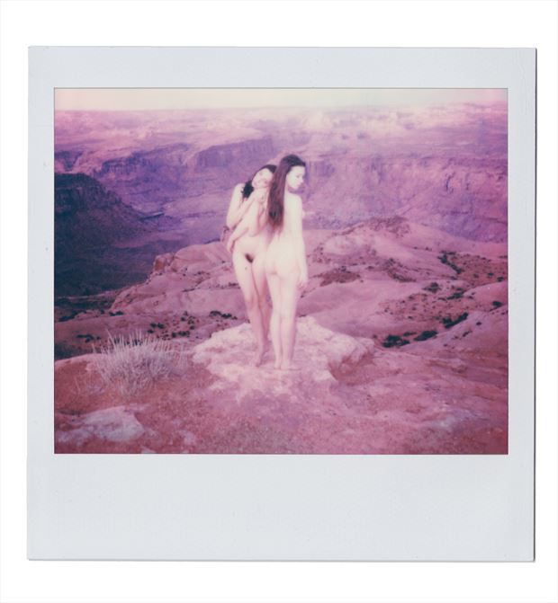 the overlook polaroid spectra muirina fae and anoush artistic nude photo by photographer soulcraft