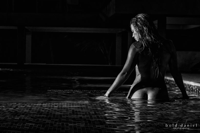 the pool artistic nude photo by photographer bold daniel