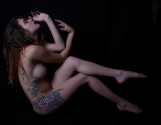 the pose artistic nude artwork by photographer daniel tirrell photo