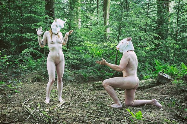 the question artistic nude photo by model troubadour