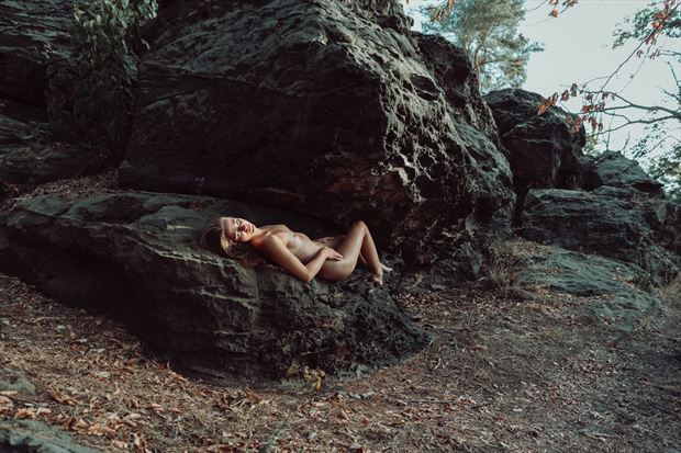 the rocks artistic nude photo by photographer sk photo