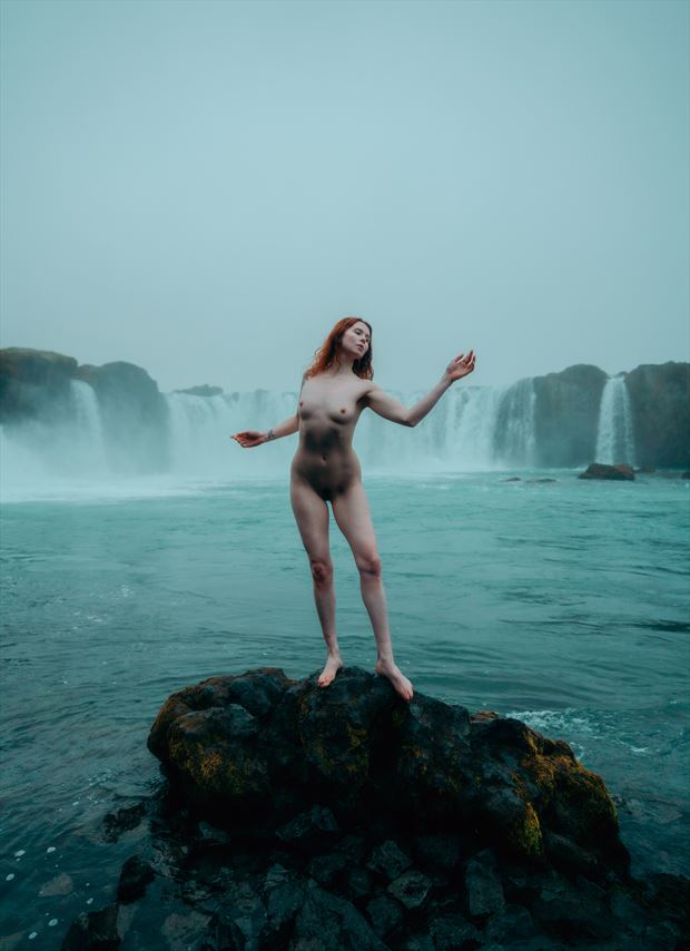 the selkie artistic nude photo by model icelandic selkie