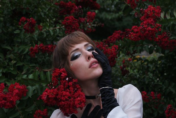 the sensual agony nature photo by model saturn werde