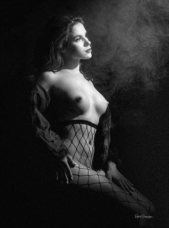 the smoke filled room artistic nude photo by photographer robert domondon