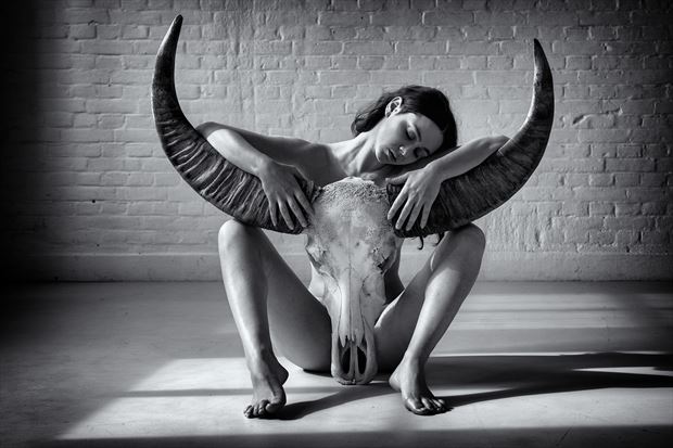 the soft warrior artistic nude photo by photographer benernst