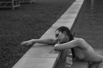 the swimming pool artistic nude photo by photographer eric upside brown