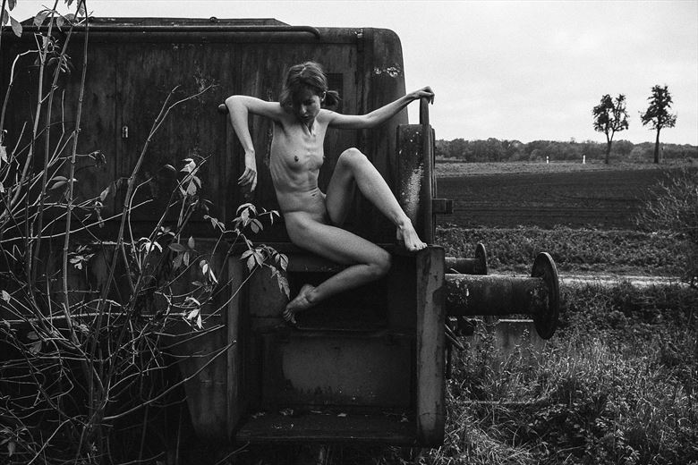 the train artistic nude photo by photographer sk photo