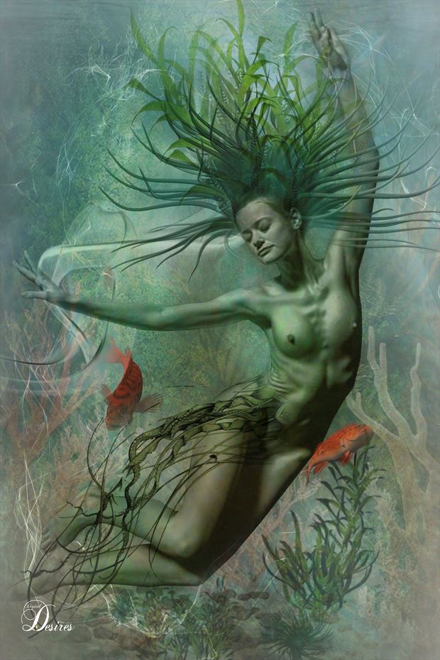 the under world artistic nude artwork by artist digital desires