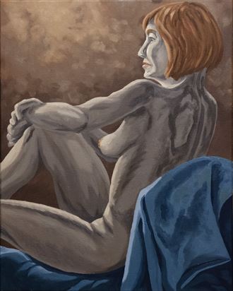 the very comfortable muse figure study artwork by photographer alan h bruce