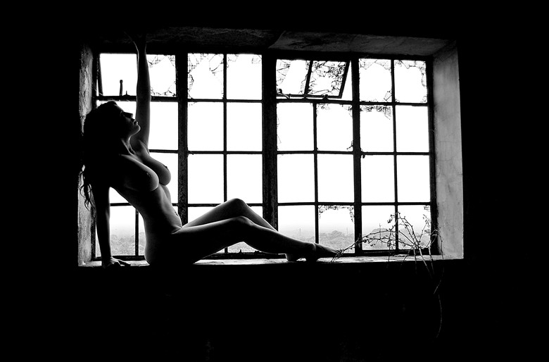 the watchtower window Artistic Nude Photo by Photographer nigel kent