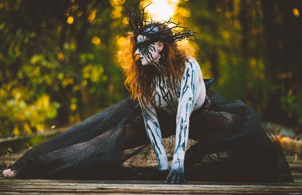 the woods witch body painting photo by photographer zahndh23