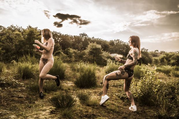 they run have fun i lingerie photo by photographer looking_eye