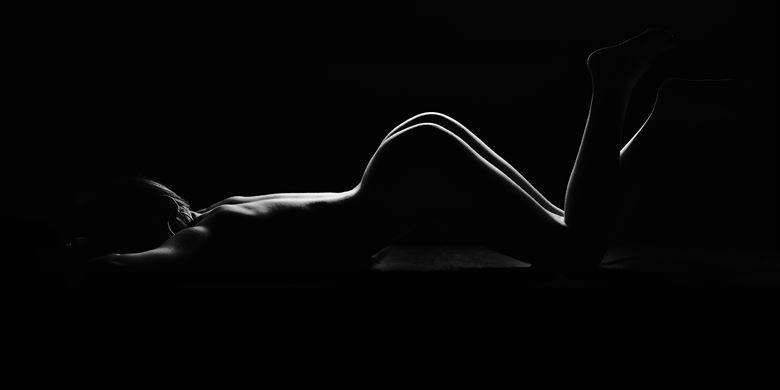 thin lines artistic nude photo by photographer germansc