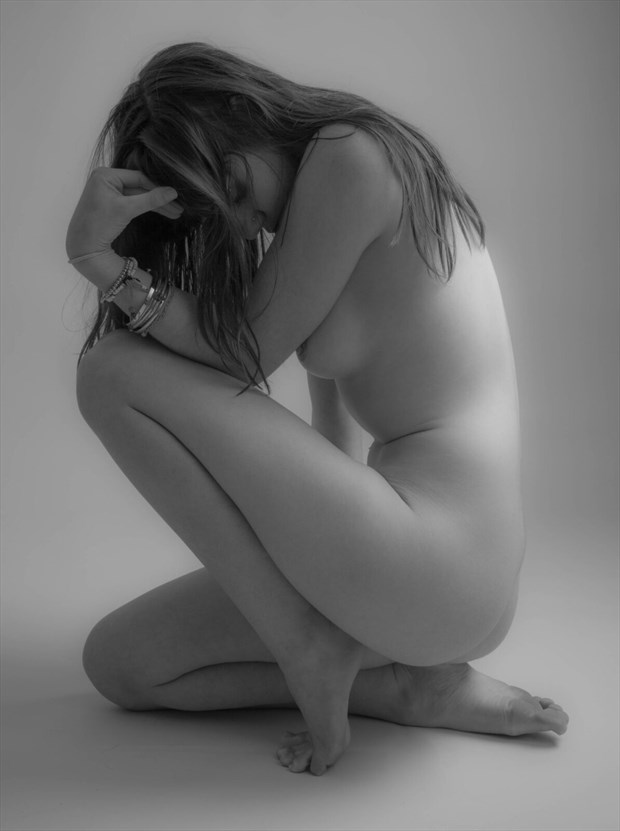 thinking Artistic Nude Photo by Photographer Allan Taylor
