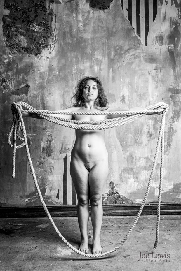 this rope worksofwillow artistic nude photo by photographer joe lewis fine arts
