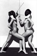 tight duel artistic nude photo by photographer yung
