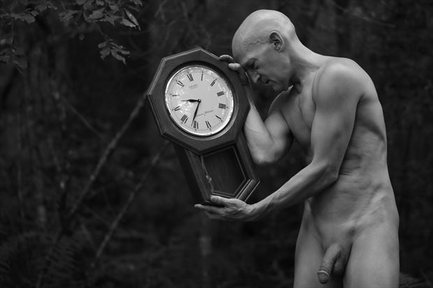 timebound artistic nude photo by model avid light