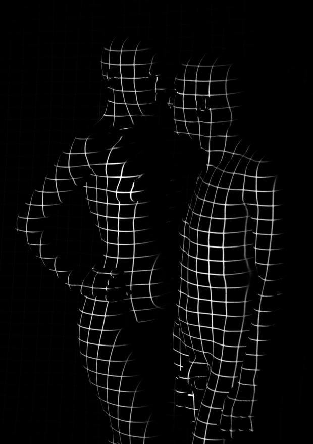 to square or nott o square artistic nude photo by model lars