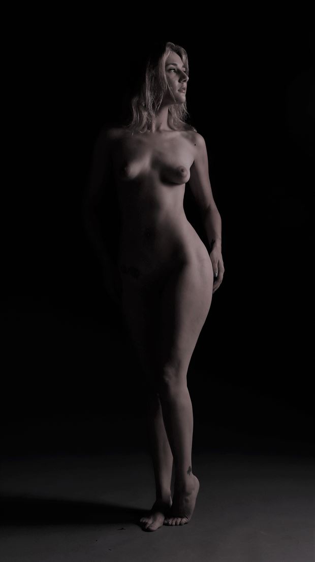 to the light artistic nude artwork by model calypso ghost