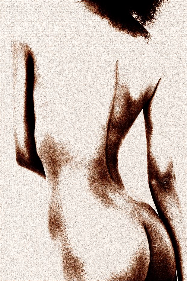 torso artistic nude photo by photographer gustavo combariza
