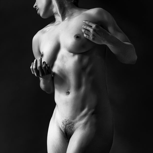 torso artistic nude photo by photographer rick jolson