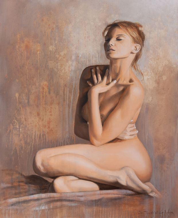 touch%C3%A9e artistic nude artwork by artist j pierre a leclercq