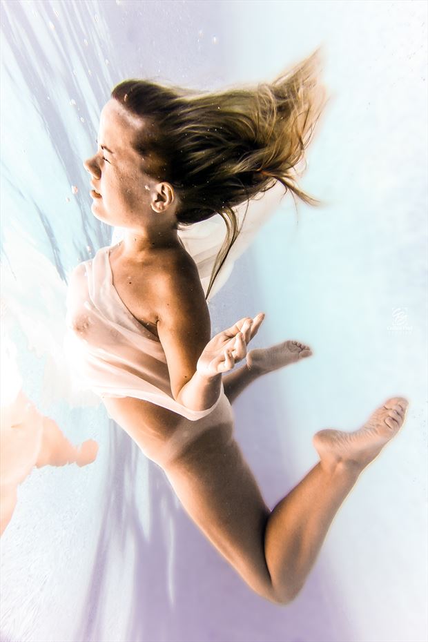 tranquil suspension artistic nude photo by photographer craftedpixelstudios
