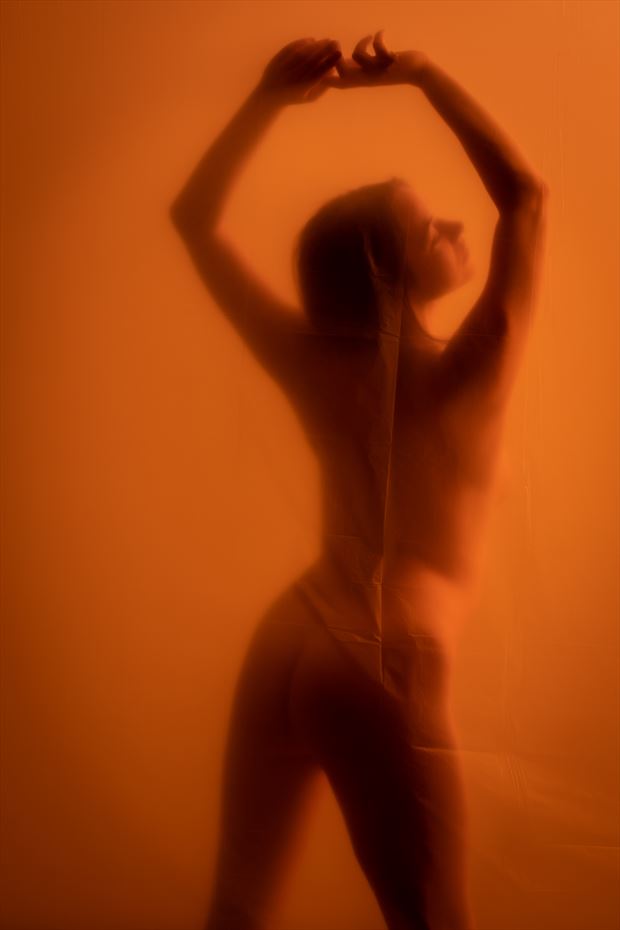 transparence artistic nude photo by photographer claude frenette