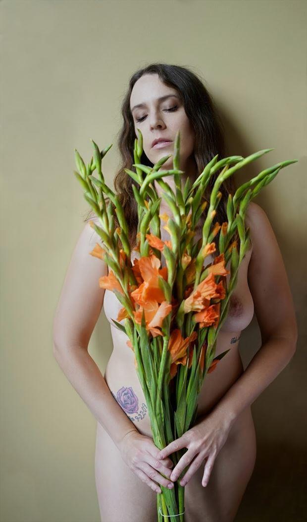 travelling professional model rosalee artistic nude artwork by photographer rhiddler