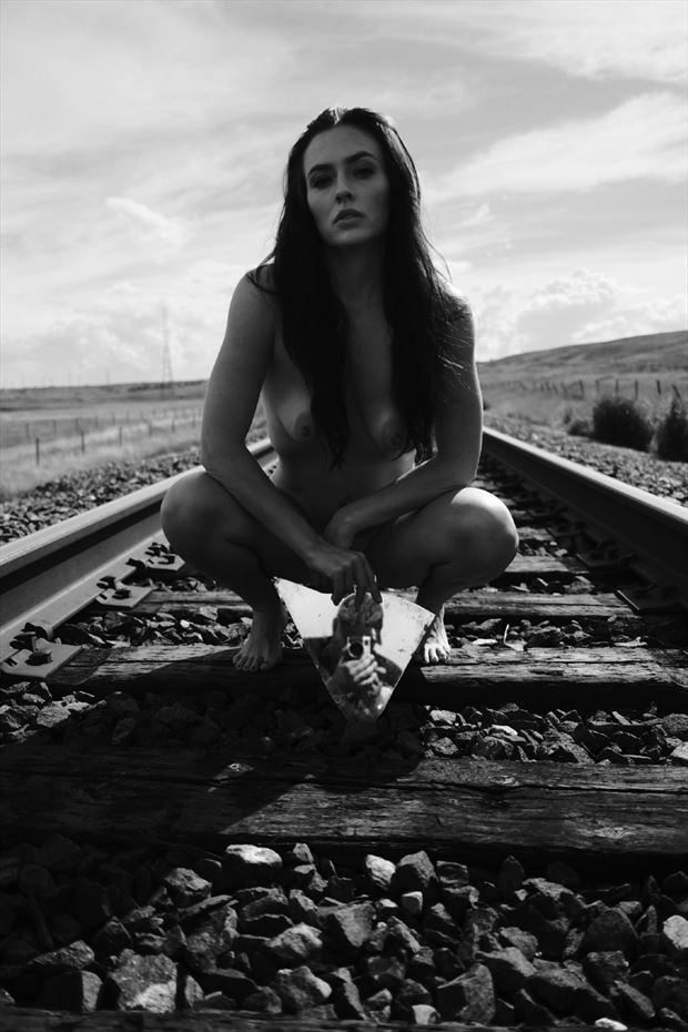 trax artistic nude photo by model kait byce