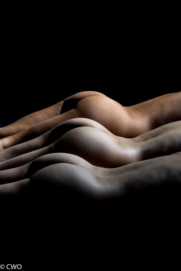 triple double artistic nude photo by photographer charters