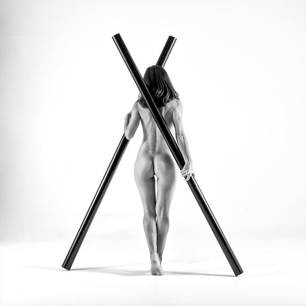 tubular artistic nude photo by photographer richard maxim