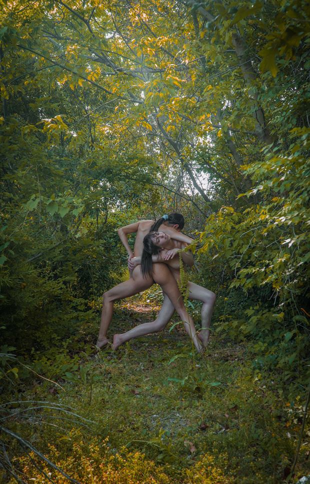 twist inward artistic nude photo by model melancholic